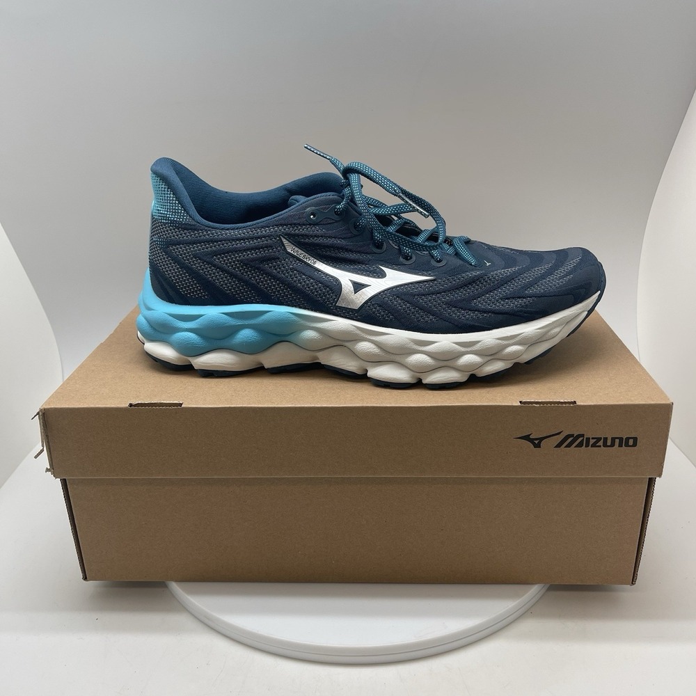 Mizuno Sneakers Mens‎ 12.5 D Wave Sky 8 Blue 411462.BW73 Running Athletic Shoes